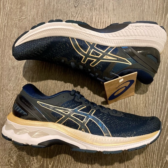 Asics Shoes - Asics Gel Kayano 27 Women’s Running Shoes Size 7.5 NWOB French Blue / Champagne